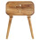 VidaXL vidaXL Solid Mango Wood Bedside Cabinet 43x30x58cm Night Stand Side Table 3
