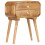 VidaXL vidaXL Solid Mango Wood Bedside Cabinet 43x30x58cm Night Stand Side Table 8
