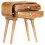 VidaXL vidaXL Solid Mango Wood Bedside Cabinet 43x30x58cm Night Stand Side Table 2