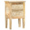 VidaXL vidaXL Solid Mango Wood Bedside Cabinet with 2 Drawers 40x30x60cm Side Desk 1