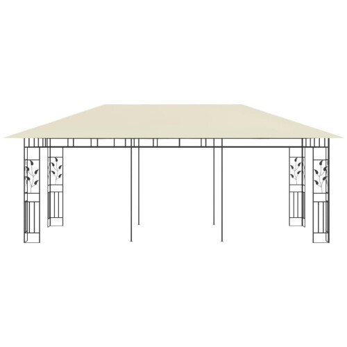 VidaXL vidaXL Pavillon mit Moskitonetz 6x3x2,73 m Creme 2