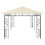 VidaXL vidaXL Pavillon mit Moskitonetz 6x3x2,73 m Creme 4