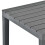 VidaXL vidaXL Gartentisch Anthrazit 78x78x72 cm Kunststoff 4