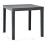 VidaXL vidaXL Gartentisch Anthrazit 78x78x72 cm Kunststoff 5