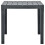 VidaXL vidaXL Gartentisch Anthrazit 78x78x72 cm Kunststoff 3