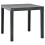 VidaXL vidaXL Gartentisch Anthrazit 78x78x72 cm Kunststoff 1