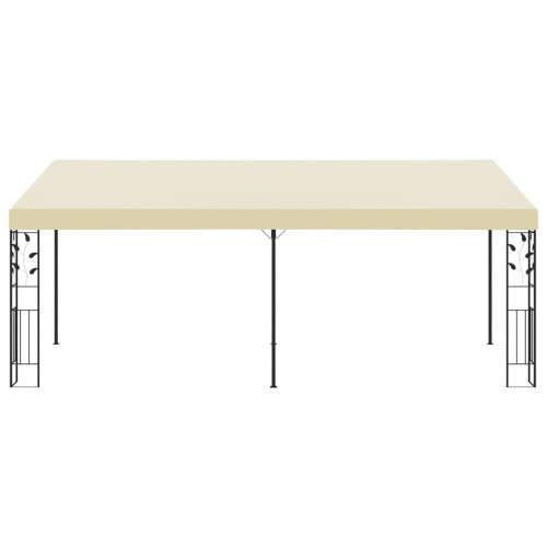 VidaXL vidaXL Wand-Pavillon 6x3x2,5 m Cremeweiß 1