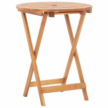 vidaXL Gartentisch Klappbar 60x75 cm Massivholz Akazie