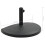Parasol Base Half Round Polyresin 15 kg Black 6