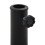 Parasol Base Half Round Polyresin 15 kg Black 3