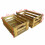 VidaXL vidaXL Solid Acacia Wood 2 Piece Apple Crate Set Fruit Garden Storage Box 9