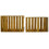 VidaXL vidaXL Solid Acacia Wood 2 Piece Apple Crate Set Fruit Garden Storage Box 5