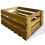 VidaXL vidaXL Solid Acacia Wood 2 Piece Apple Crate Set Fruit Garden Storage Box 4