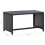 vidaXL sofabord, sort, 70x40x38 cm, polyrattan 6