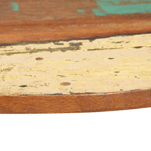 VidaXL vidaXL Round Table Top Coffee Table Top Dining Table Top Solid Reclaimed Wood 1