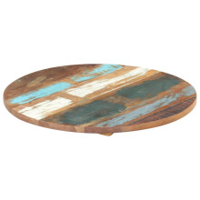 vidaXL Round Table Top Coffee Table Top Dining Table Top Solid Reclaimed Wood
