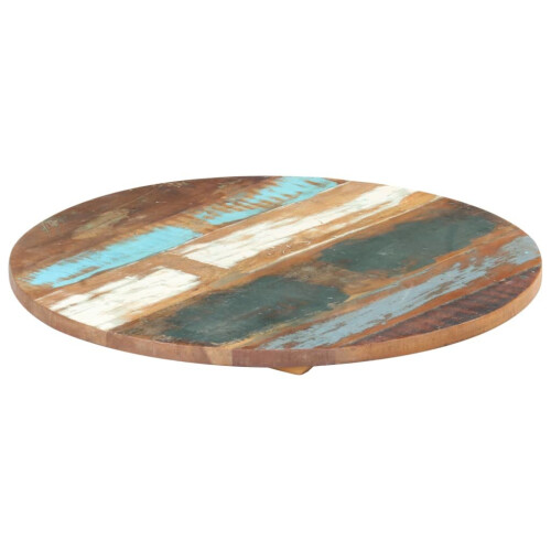 VidaXL vidaXL Round Table Top Coffee Table Top Dining Table Top Solid Reclaimed Wood