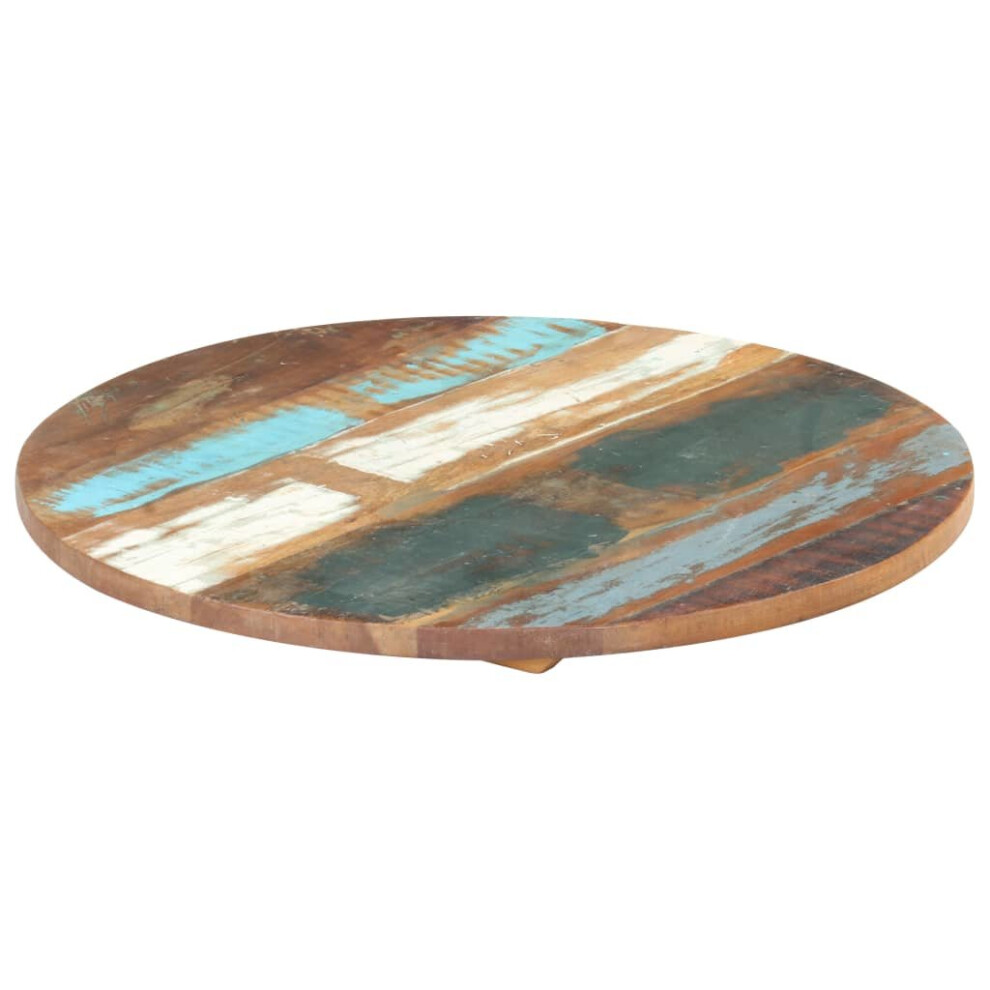 Vidaxl Round Table Top Coffee Table Top Dining Table Top Solid Reclaimed Wood