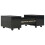 vidaXL Coffee Table High Gloss Black Engineered Wood End Side Couch Table 5