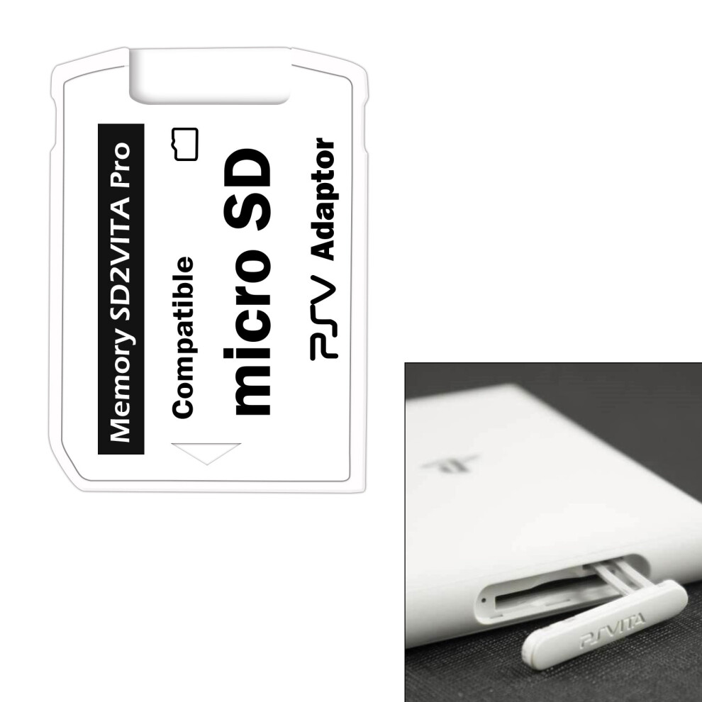 For 32GB 64GB 128GB Memory Card PSVITA Reader SD2VITA PSV Micro SD Adapter Set