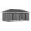 VidaXL vidaXL Pavillon mit Moskitonetz 6x3x2,73 m Anthrazit 1