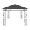 VidaXL vidaXL Pavillon mit Moskitonetz 6x3x2,73 m Anthrazit 4