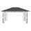 VidaXL vidaXL Pavillon mit Moskitonetz 4x3x2,73 m Anthrazit 180 g/m² 3