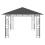 VidaXL vidaXL Pavillon mit Moskitonetz 4x3x2,73 m Anthrazit 180 g/m² 4