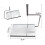 Practical Stainless Steel Wire Cutting Cheese Slicer Butter Board Kitchen 3