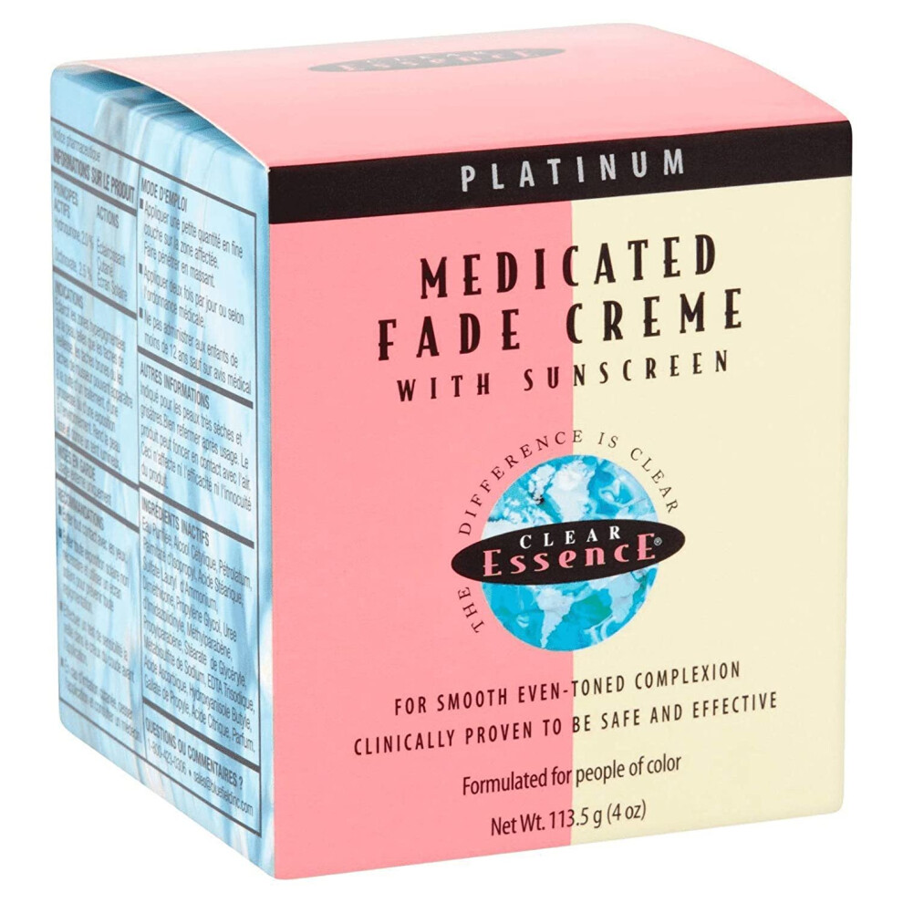 Fade Clear Essence Cream 4 oz Platinum
