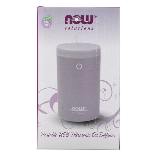 NOW Foods NOW Foods, Soluzioni, Diffusore di Olio USB Portatile, 1 Diffusore 2