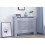 (Grey, Medium) Wooden Radiator Cover | Radiator Guard 1