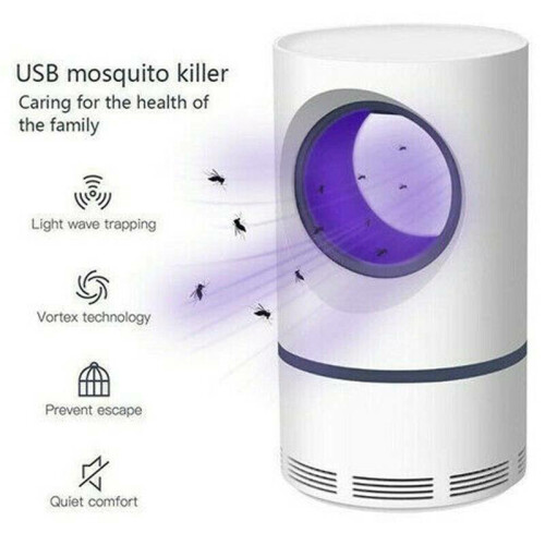Electric Mosquito Fly Insect Killer Bug Zapper Trap Lamp Outdoor Indoor Light