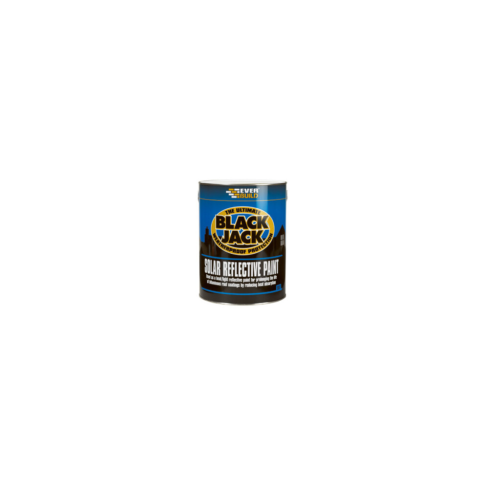 Everbuild Black Jack Solar Reflective Paint 907 5Ltrs