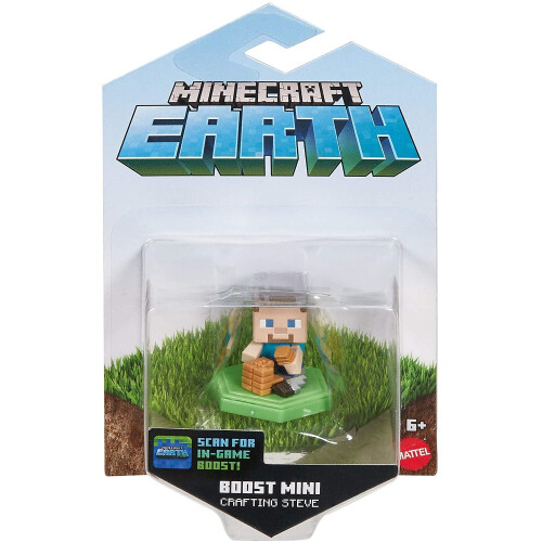 Mattel Offizieller Minecraft Boost Genoa Crafting Steve Mini Figur 1