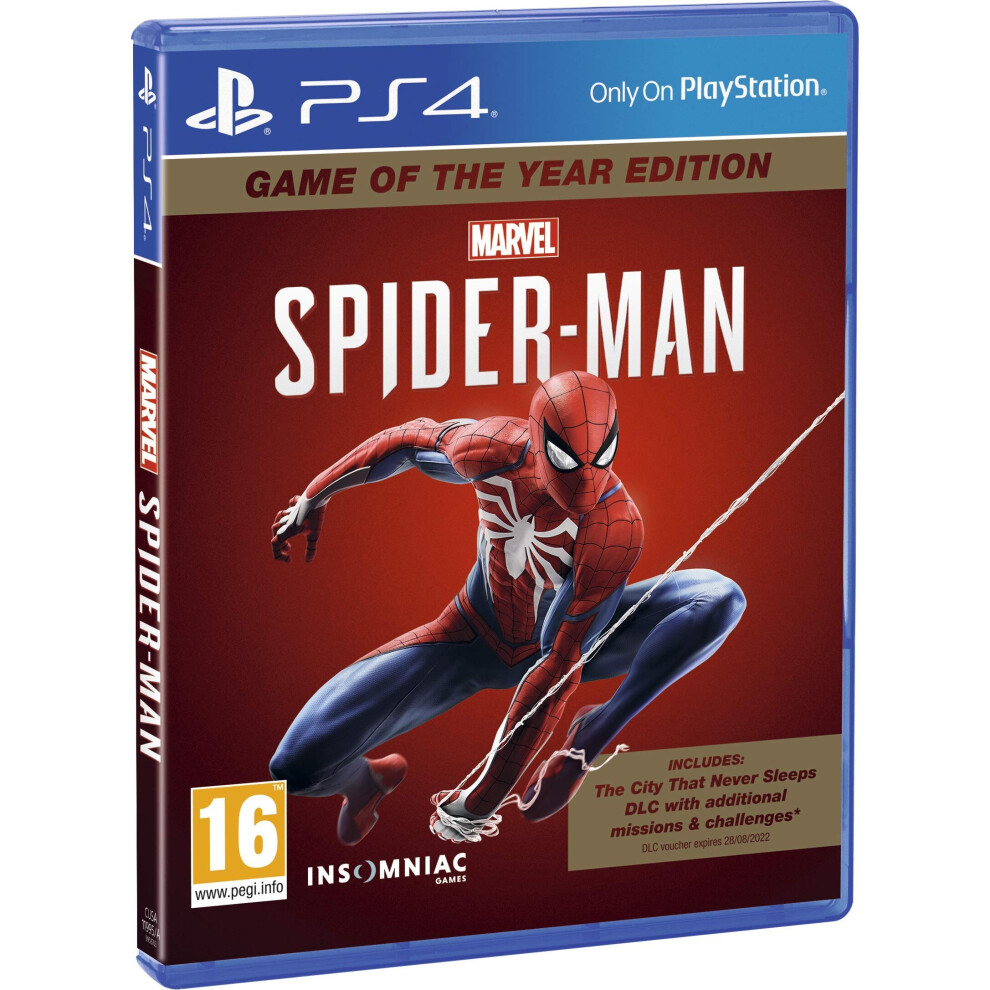 Marvel's Spider-Man Game Of The Year Edition (Ps4) (New) 711719958703