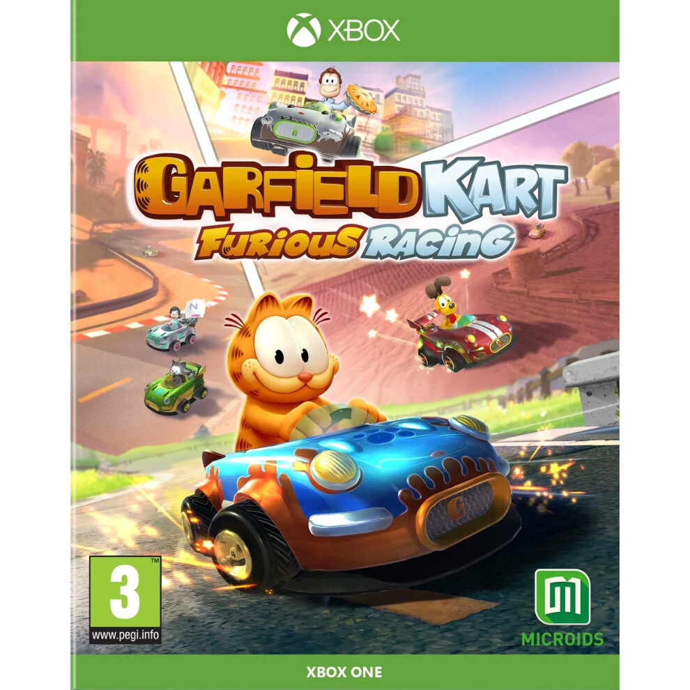 Garfield Kart Furious Racing (Xbox One) (New) 3760156483764