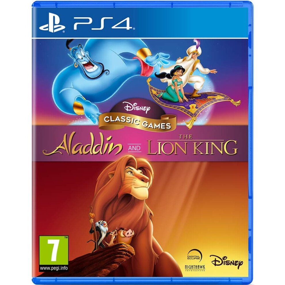 Disney Classic Games: Aladdin And The Lion King (Ps4) (New) 5060146468459