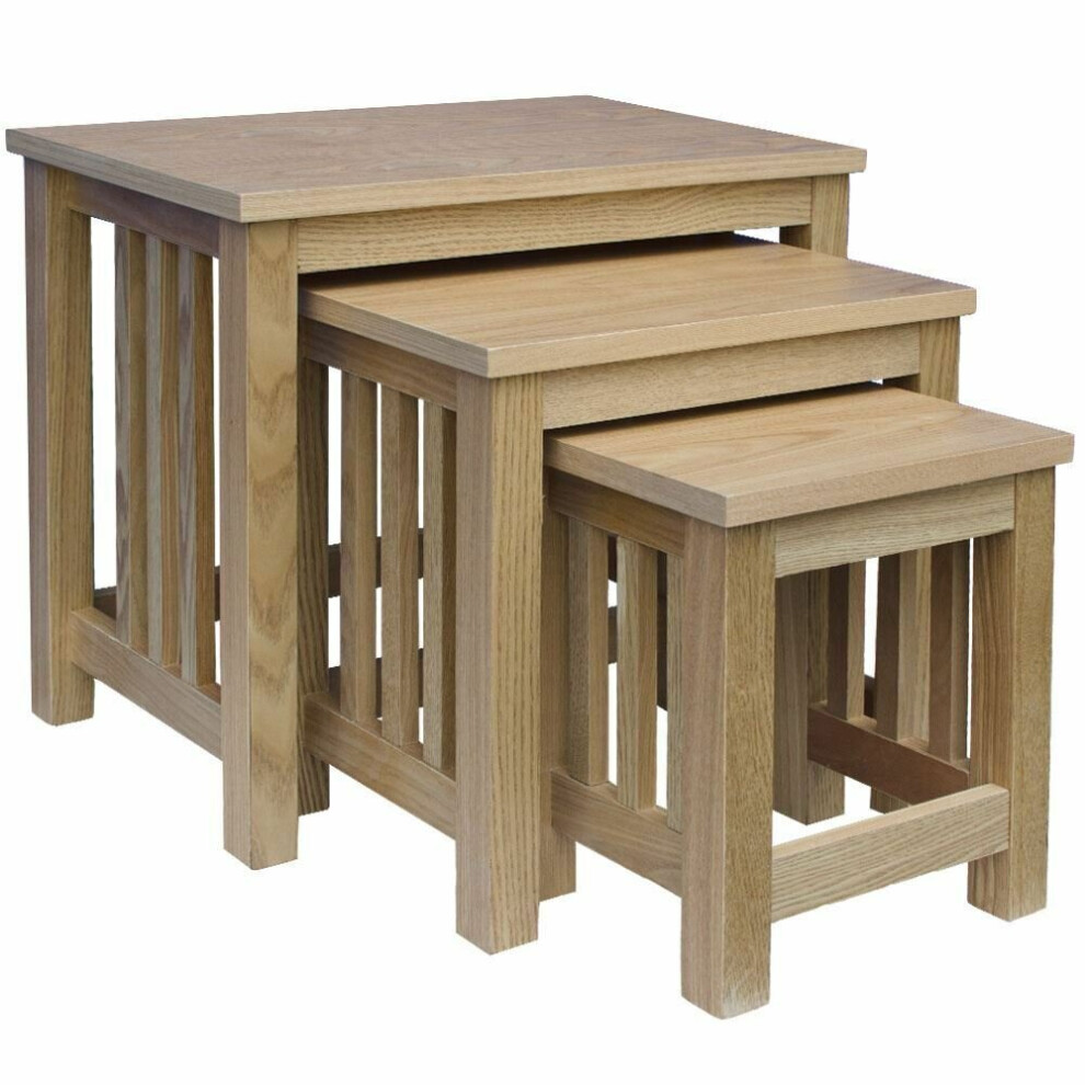 Ashton Nest of Tables Set of 3 Side Snack Tables