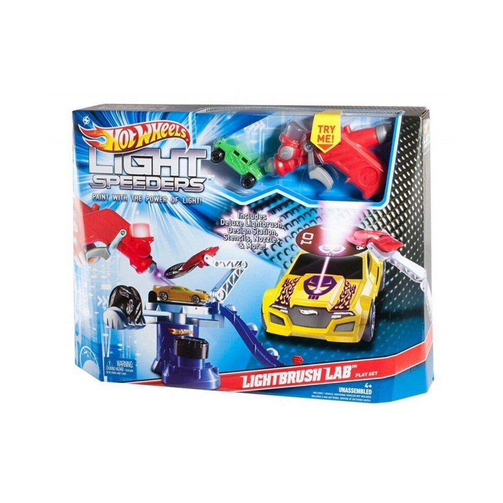 Hot wheels light speeders light brush lab - Paint with the Power of Lab