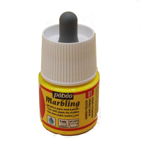 Pebeo Marbling 45ml jaune citron