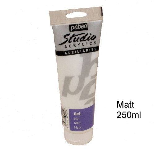 Pebeo Studio Matt Gel 250ml