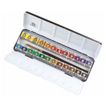 Royal Talens 24 pan Rembrandt water colour paint set 05M8624