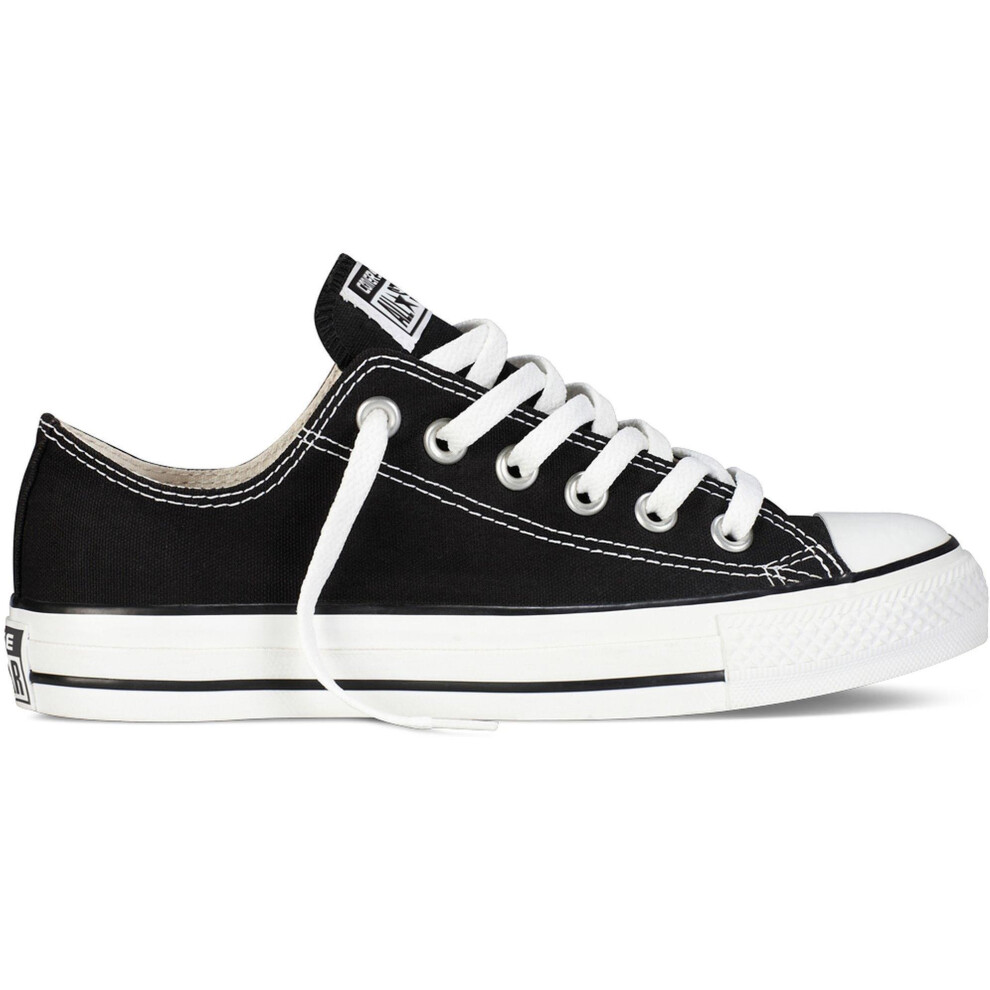 (UK 6 (EU 39), Black) Converse Chuck Taylor All Star Ox Trainers Black