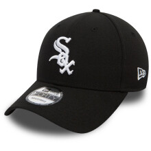 New Era 9FORTY Chicago White Sox Adjustable Velcro Strap Baseball Cap Black