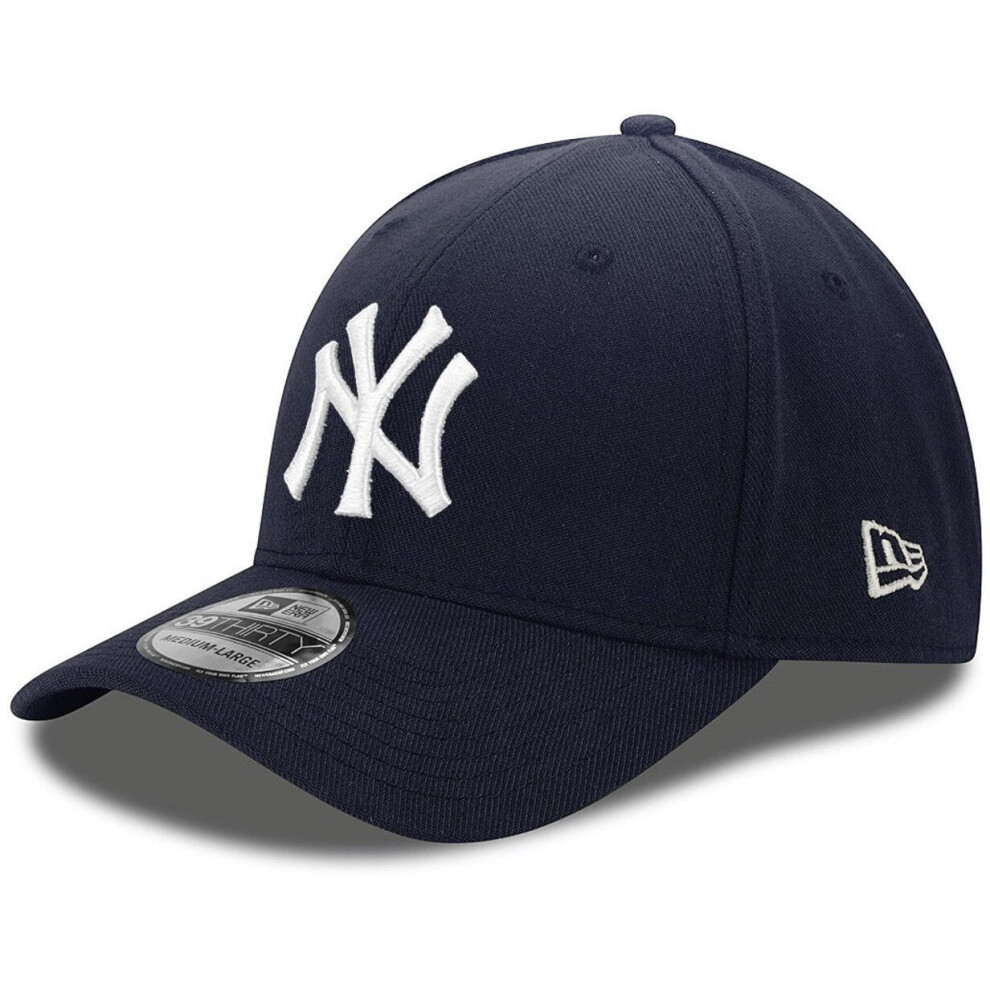 New Era 39THIRTY New York Yankees Classic Baseball Cap Navy/White - SM