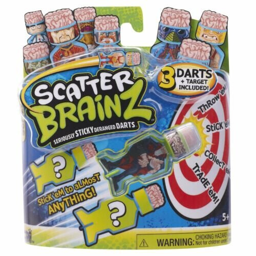 Scatter Brainz 3 Darts and Target Wave 1