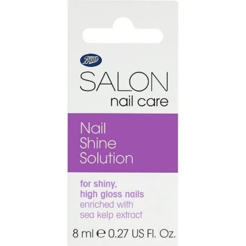 Boots Salon Nail Shine Solution 8ml /0.27fl.oz