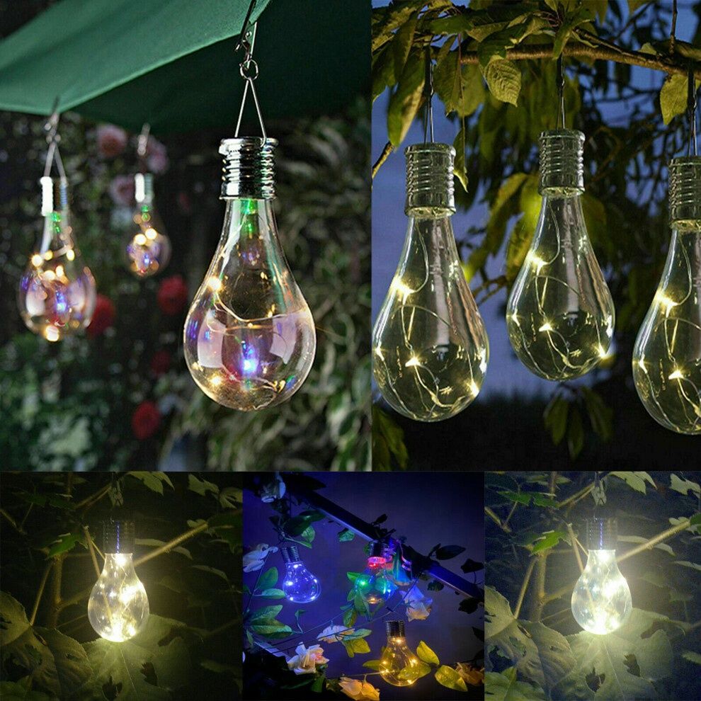 (Multi-color) Waterproof Led Hanging Garden Solar Lights