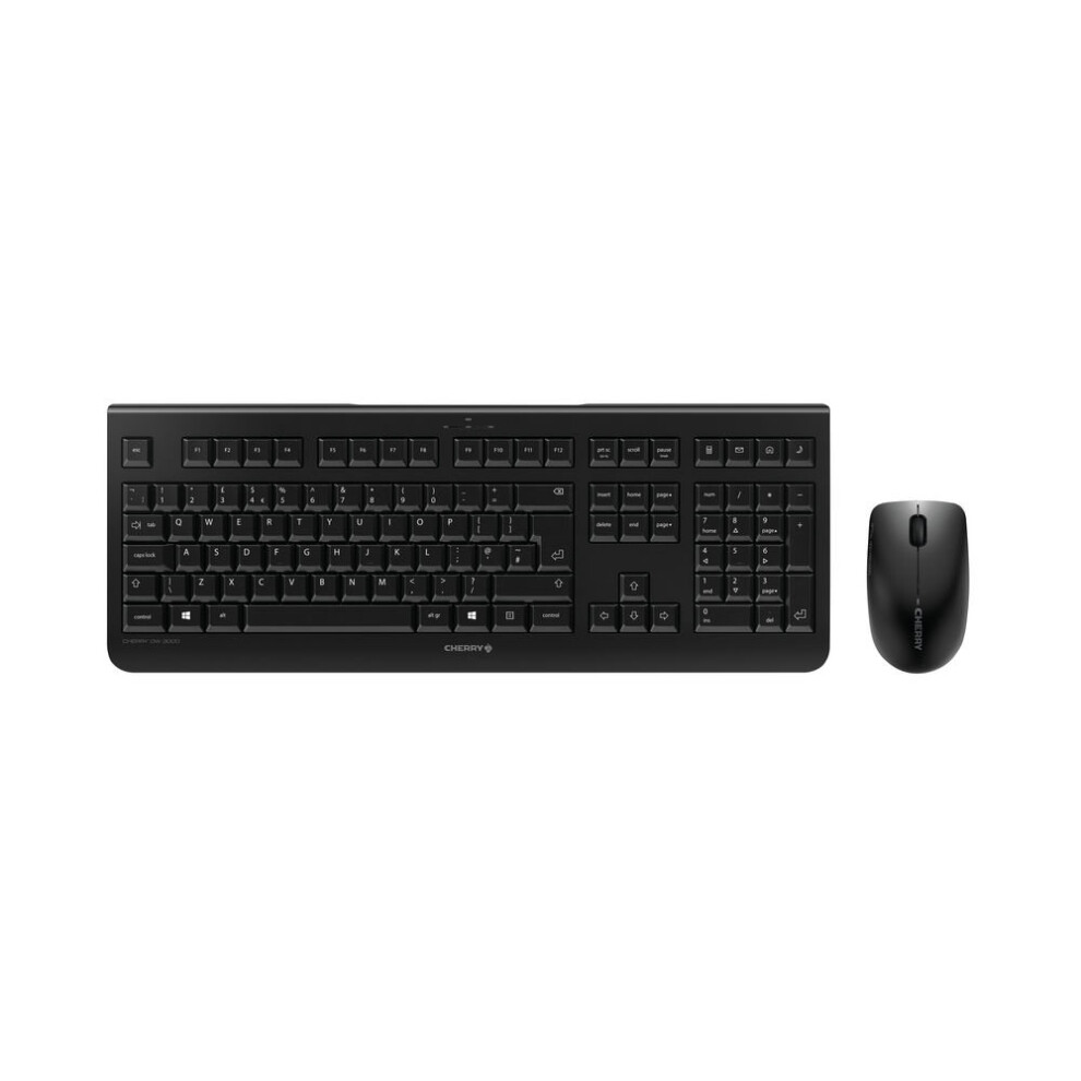 Cherry Dw 3000 Wireless Keyboard/Mouse Set Jd-0710Gb-2 Ch08842 Black